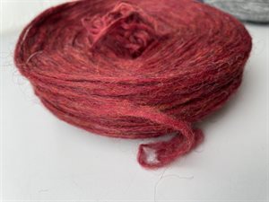 Plötulopi - pladegarn i 100% ny uld, mørk rød